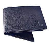 SHDESIGN Wallet for men leather original purse for men wallet for men Navy Blue, Navy Blue, M, Modern, Navy Blue, M, Modern