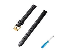 SHDEYAVK Watch Band, Leather Watch Strap 8mm 10mm 12mm 14mm 16mm 18mm 20mm Watch Band For Women With Stainless Metal Clasp Quick Release Replacement Bands With Tools(H1,8mm)