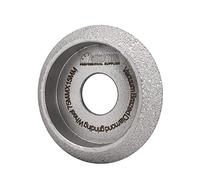SHDIATOOL 75MM Diamond Hand Profile Wheel Height 15mm Convex Curve Edge Grinding Disc Grooving for Stone Marble Granite Rock
