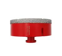 SHDIATOOL Diamond Core Drill Bit,Hole Saw Diameter 115mm 4.5" M14 Thread Vacuum Brazed for Concrete Granite Marble Porcelain Tile Masonry Brick