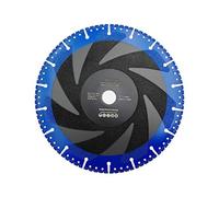 SHDIATOOL Diamond Cutting Disc 9 Inches / 230mm Vacuum Brazed Cut-off Wheel for All Purpose Demolition Blade for Stone Iron Steel Metal