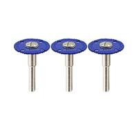 SHDIATOOL Diamond Cutting Disc Saw Blades with 3pcs 6MM Round Shank 30MM Cut Off Wheel Metal Cutter for Steel Tube Iron Rebar Abrasive Wheel 3pcs
