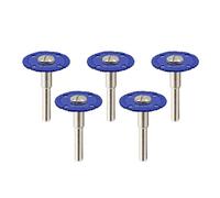 SHDIATOOL Diamond Cutting Disc Saw Blades with 5pcs 6MM Round Shank 30MM Cut Off Wheel Metal Cutter for Steel Tube Iron Rebar Abrasive Wheel 5pcs