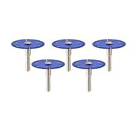 SHDIATOOL Diamond Cutting Disc Saw Blades with 5pcs 6MM Round Shank 50MM Cut Off Wheel Metal Cutter for Steel Tube Iron Rebar Abrasive Wheel 5pcs