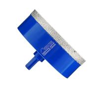 SHDIATOOL Diamond Drill Core Bits 100mm Triangle Shank Hole Saw Cutter for Porcelain Tile Marble Ceramic Granite