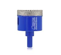SHDIATOOL Diamond Drill Core Bits,45mm Core Hole Saw Cutter, Triangle Shank Drilling Bits for Porcelain Tile Marble Ceramic Granite on Drill Machine
