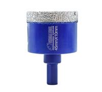 SHDIATOOL Diamond Drill Core Bits 45mm Triangle Shank Hole Saw for Porcelain Tile Marble Ceramic Granite