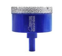 SHDIATOOL Diamond Drill Core Bits 60mm Triangle Shank Hole Saw for Porcelain Tile Marble Ceramic Granite