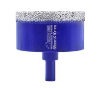 SHDIATOOL Diamond Drill Core Bits 65mm Triangle Shank Hole Saw for Porcelain Tile Marble Ceramic Granite