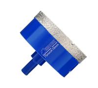 SHDIATOOL Diamond Drill Core Bits 75mm Triangle Shank Hole Saw Cutter for Porcelain Tile Marble Ceramic Granite