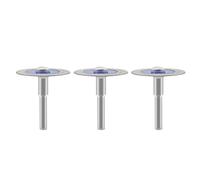 SHDIATOOL Diamond Glass Cutting Disc, 40mm Mini Diamond Saw Blades with 6mm Shank for Tile Ceramic Porcelain Marble Granite Artificial Stone on Drill Machine Pack of 3