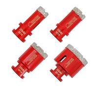 SHDIATOOL Dry Diamond Drill Core Bits 20/25/35/50mm x M14 Tile Hole Saw