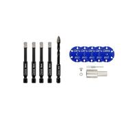 SHDIATOOL Porcelain Tile Diamond Drill Bits, 4pcs 6mm and SHDIATOOL Diamond Cut-off Wheel 50MM, M14 Flange