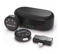 SHDKJXH Wireless Lavalier Microphone for iPhone, Mini Microphone with Noise Cancellation, 16Hrs Battery Life, Lapel Bluetooth Mic, USB C Wireless Lapel Microphone for Video Recording YouTube Tiktok