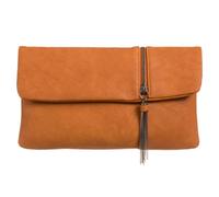 She & Bags Women's Clutch Bag Evening Handbag Rectangular Synthetic Leather Shoulder Purse Metallic Tassel Vertical Zipper for Wedding Party Formal Cocktail Casual Events
