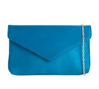 She & Bags Women's Faux Suede Envelope Clutch Soft Texture Elegant Formal Evening Bag Sleek Handbag Cocktail Party Purse Wedding Bridal Prom Accessory