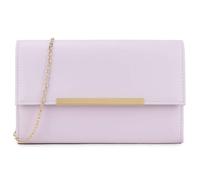 She & Bags Women's Formal Envelope Clutch Elegant Bridal Prom Evening Purse Sleek Handbag Detachable Metallic Chain Crossbody Bag Wedding Party Accessory