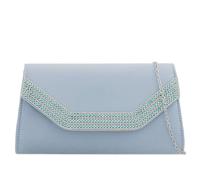 She & Bags Women's Rhinestone Envelope Evening Clutch Bag Sparkling Crystal Formal Handbag Detachable Chain Shoulder Purse for Wedding Bridal Prom Party Gala Night Out