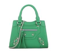 She & Bags Women's Textured Studded Handbag Chic Shoulder Bag Metallic Hardware Small Designer Purse Premium Synthetic Leather Pocketbook for Everyday Travel Party