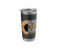 She Believed She Could Change The World Social Worker MSW Stainless Steel Insulated Tumbler