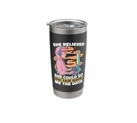 She Believed She Could So Computer Engineering Data Mining Stainless Steel Insulated Tumbler