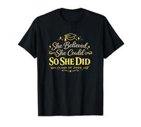 She Believed She Could So She Did Class of 2026 T-Shirt