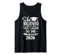 She Believed She Could So She Mastered It 2026 Tank Top