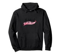 She Believed So She Did Inspirational Women Empowerment Pullover Hoodie, Adult Unisex, Black, S