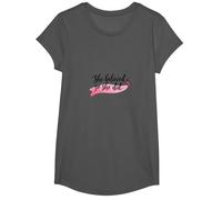 She Believed So She Did Inspirational Women Empowerment T-Shirt, Girls, Asphalt, Large