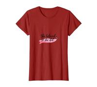 She Believed So She Did Inspirational Women Empowerment T-Shirt, Women, Cranberry, L