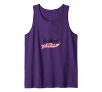 She Believed So She Did Inspirational Women Empowerment Tank Top, Men, Purple, M