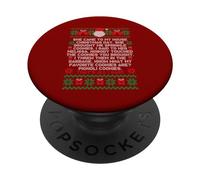She Brought Me Sprinkle Cookies Ugly Christmas Men Women PopSockets Swappable PopGrip