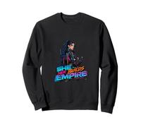 She Builds Empire Cyber Street Power Design Sweatshirt