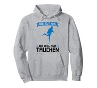 She doesn't do anything she just wants to dive divers Pullover Hoodie