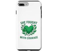 She Fought With Courage Awareness Case for iPhone 7 Plus/8 Plus