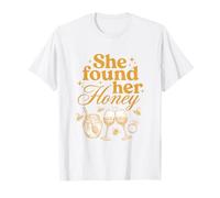She Found Her Honey Bridal Shower Bride to Bee Bachelorette T-Shirt
