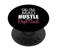 She Got Mad Hustle and a Dope Soul Hustle PopSockets Adhesive PopGrip