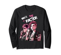 She Has The It Factor Bold Confidence Empowerment Vibe Long Sleeve T-Shirt