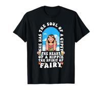 She has the soul of a gypsy the heart of a Hippie T-Shirt