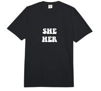 she her Comfort Colors Adult Heavyweight T-Shirt