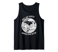 She Hiked Happily Ever After Nature Hiker Mountain Hiking Tank Top