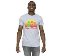 She-Hulk: Attorney At Law Sunset Flex T-Shirt Marvel Grey L