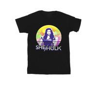 She-Hulk: Attorney At Law Sunset Smile T-Shirt Marvel Black XL