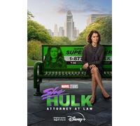 She Hulk Movie Poster Classic Marvel Comics Vintage Film Wall Art Home Decor Print A4