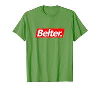 She is a Belter Scottish Inspired Music Indie Scene Tee T-Shirt, Men, Grass Green, 3X-Large