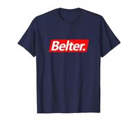 She is a Belter Scottish Inspired Music Indie Scene Tee T-Shirt, Men, Navy Blue, X-Large