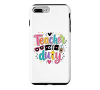 She Is A Teacher Life Welcome Back To School Educator Pupil Case for iPhone 7 Plus/8 Plus