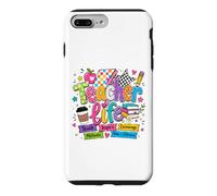 She Is A Teacher Life Welcome Back To School Educator Pupil Case for iPhone 7 Plus/8 Plus