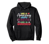 She Is Amazing, Beautiful, Grandma Pullover Hoodie