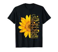She is Clothed in Strength and Dignity Bible Verse Christian T-Shirt